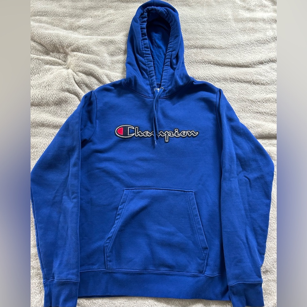 *Champion Blue Hoodie (M)*